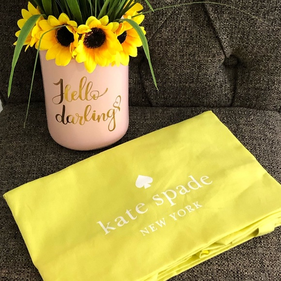 Kate Spade Large Reusable Shopping Canvas Tote Bag - Picture 1 of 4